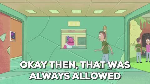 OKAY THEN, THAT WAS ALWAYS ALLOWED