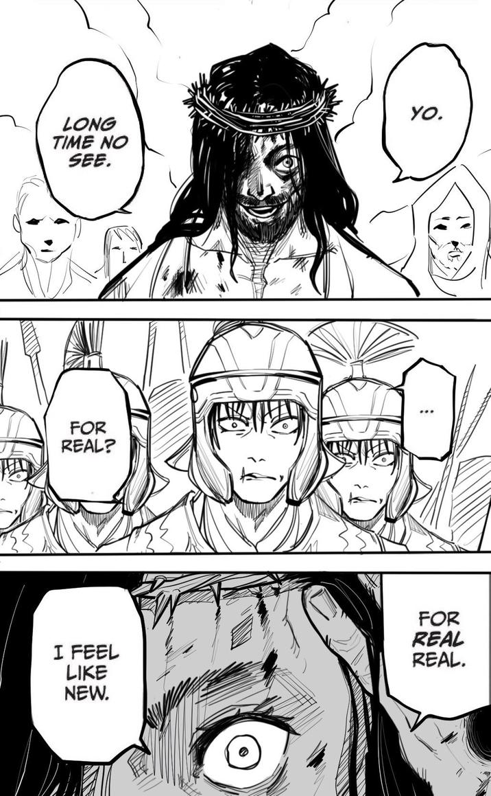 LONG TIME NO SEE. FOR REAL? YO. I FEEL FOR REAL REAL. LIKE NEW.