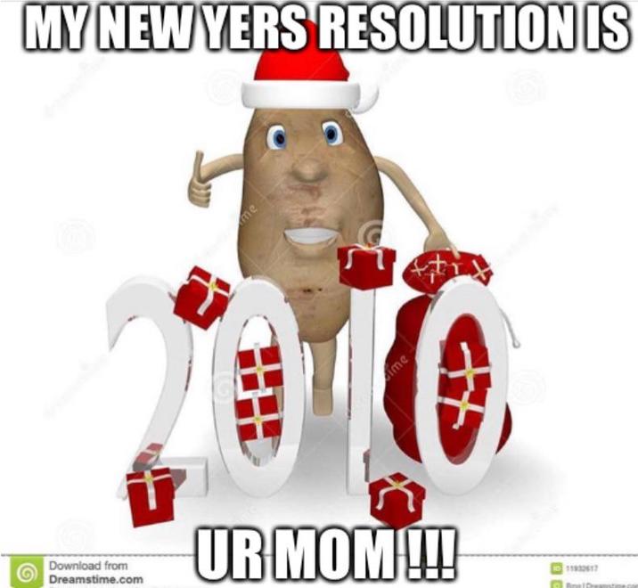MY NEW YERS RESOLUTION IS me ime Download from Dreamstime.com UR MOM !!! 11932617