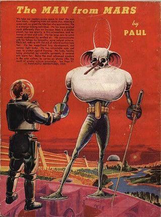 The MAN from MARS by PAUL