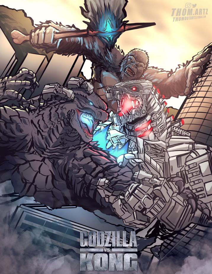 THOM.ARTZ THOMDOTARTZ@GMAIL.COM CODZILLA VS. KONG ARA