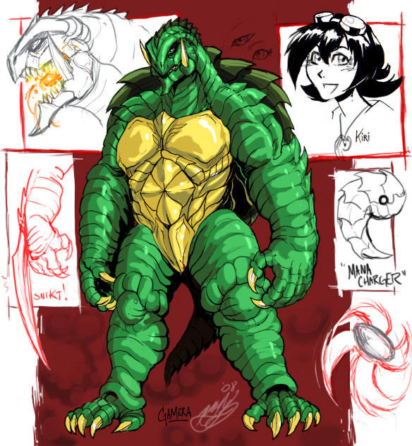 SNIKT! GAMERA KiRi MANA CHARGER