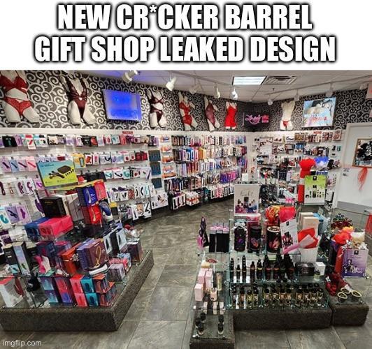 imgflip.com NEW CR*CKER BARREL GIFT SHOP LEAKED DESIGN Eft