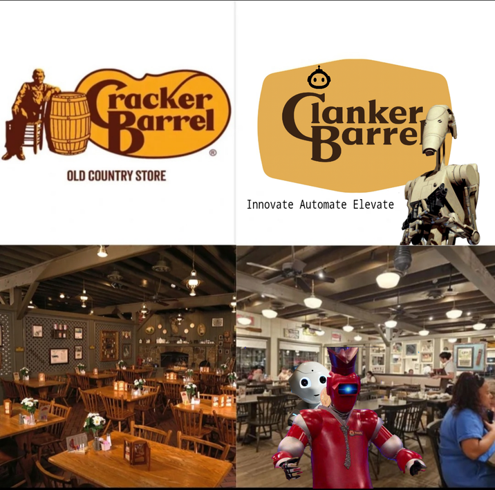 Tracker Darrel Barr OLD COUNTRY STORE Canker, Barrel Innovate Automate Elevate Ox Tandy