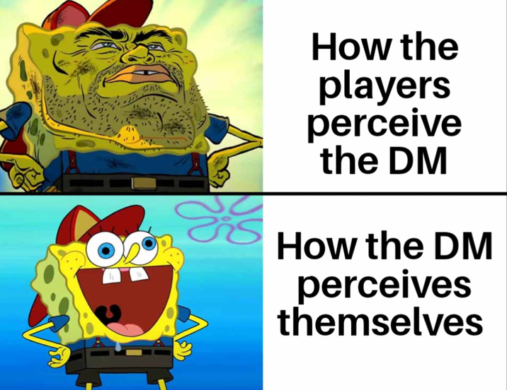 245 How the players perceive the DM How the DM perceives themselves