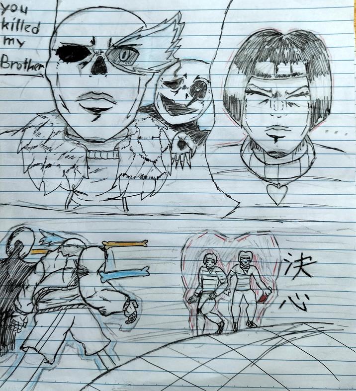 you killed my Brother 0 ISING 古 決 心