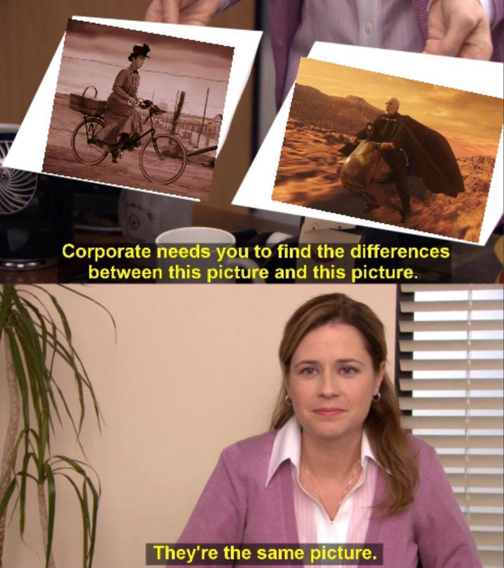 Corporate needs you to find the differences between this picture and this picture. They're the same picture.