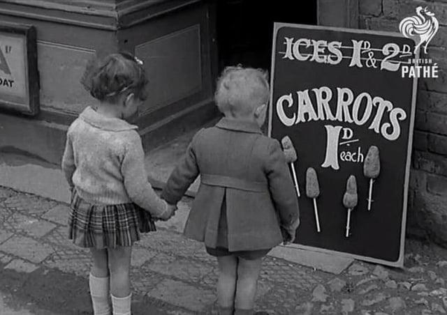 DAT ICES 1 & 2 PATHÉ CARROTS each