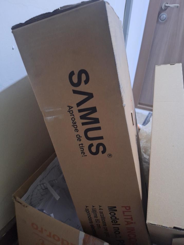 SAMUS Aproape de tine! R PLITA INCO Model no.: P A4 arzătoare pe g Alatime 60 cm Aaprindere electe or.ro