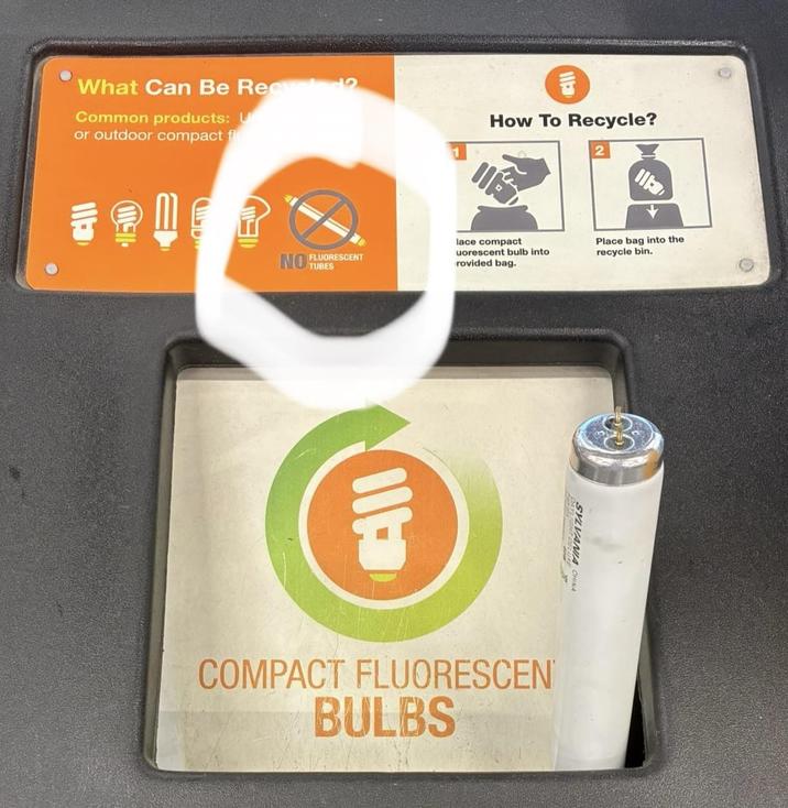 What Can Be Recycled2 Common products: U or outdoor compact f IC How To Recycle? 2 כון R NO FLUORESCENT TUBES lace compact uorescent bulb into rovided bag. Place bag into the recycle bin. All SYLVANIA CHINA COMPACT FLUORESCEN BULBS