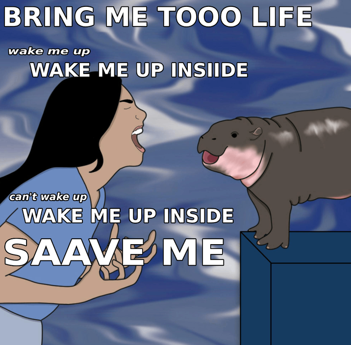BRING ME TOOO LIFE wake me up WAKE ME UP INSIIDE can't wake up WAKE ME UP INSIDE SAAVE ME