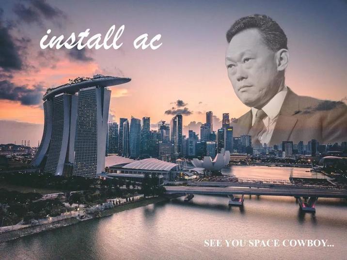 install ac SEE YOU SPACE COWBOY...