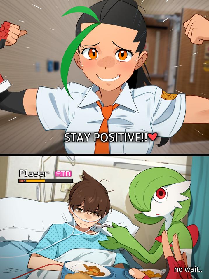 STAY POSITIVE!! Player STD HP no wait..