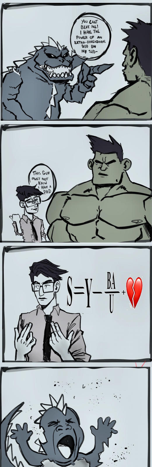 THIS GUY MUST NOT KNOW HAVE A PHD 155 You CANT BEAT ME! I HAVE THE POWER OF AN EXTRA-DIMENSIONAL GOD ON MY SID- BA 8-1-4-0 +