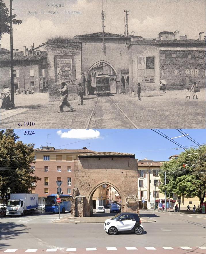 Bologna Porta cate Esterno c. 1910 2024 LAFOR AU