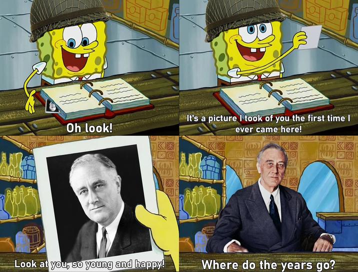 Oh look! It's a picture I took of you the first time I ever came here! X W Look at you, so young and happy! Where do the years go?