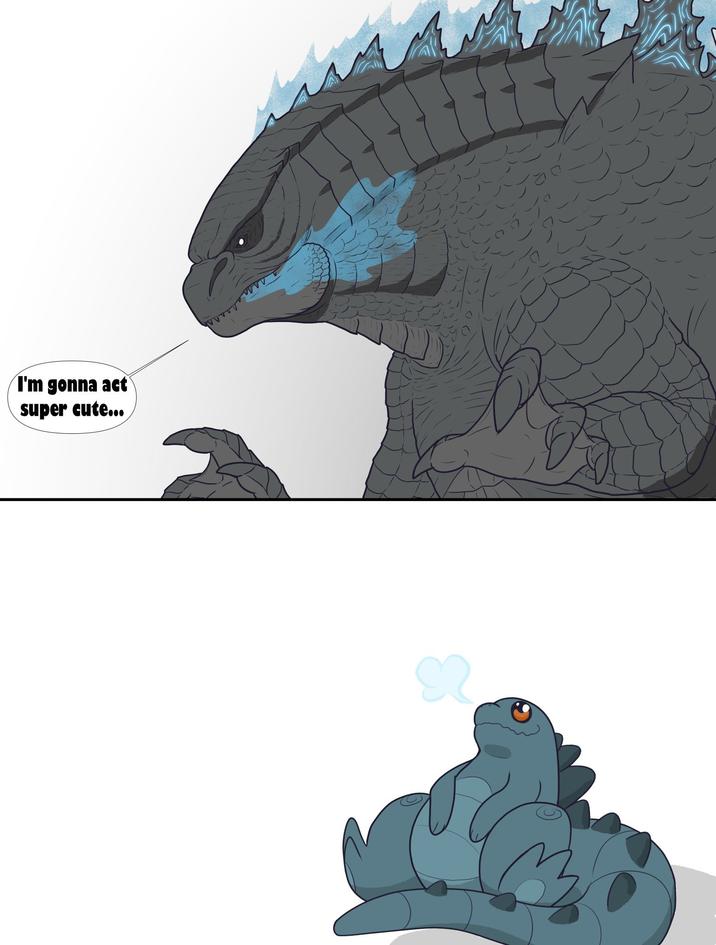 I'm gonna act super cute...