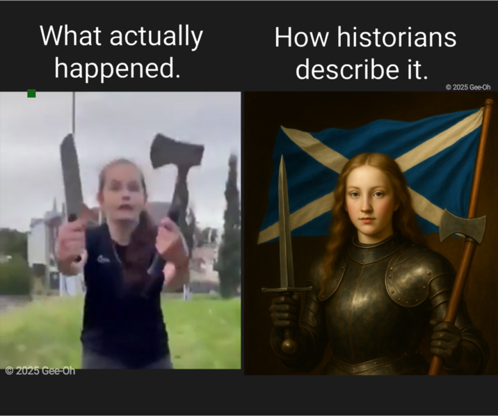 What actually happened. © 2025 Gee-Oh How historians describe it. © 2025 Gee-Oh