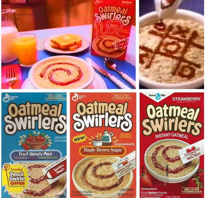 oatmeal Swirlers General Mills 25% U.S.RDA 7VITAMINS&IRON G General Mills 25% U.S. RDA 7 VITAMINS & IRON General Mills STRAWBERRY Naturally& Artificially Flavored Oatmeal oatmeal oatmeal Swirlers Swirlers Swirlers INSTANT OATMEA Fruit Variety Pack 3 Strawberry T •3 Apple Cinnamon Personalized Pencil Swirls! OFFER SEE BACK PANE MADE WITH REAL FRUIT Swirlers Pouch NEW! INSTANT OATMEAL INSTANT OATMEAL @consumertc Maple Brown Sugar Naturally& Artificially Flavored SWITHERS H MAPLE & BROWN SU R ers Pouch made with Fruit b REAL FRUIT 8 Swirlers Pouches LOW SODID 8 Oatmeal Packets LOW SODIUM NET WT 12.8 OZ @consumertc 8 Fruit Swirlers Pouches MADE WITH REAL STRAWBERRIES 8 Oatmeal Packets 25% U.S. RDA 7 VITAMINS & IRON LOW SODIUM NET WT ROZ