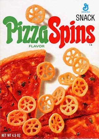 SNACK Pizza Spins FLAVOR NET WT 4.5 OZ