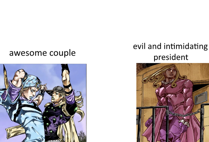 awesome couple evil and intimidating president