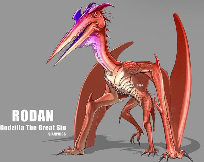RODAN Godzilla The Great Sin SIANPO166 SP66
