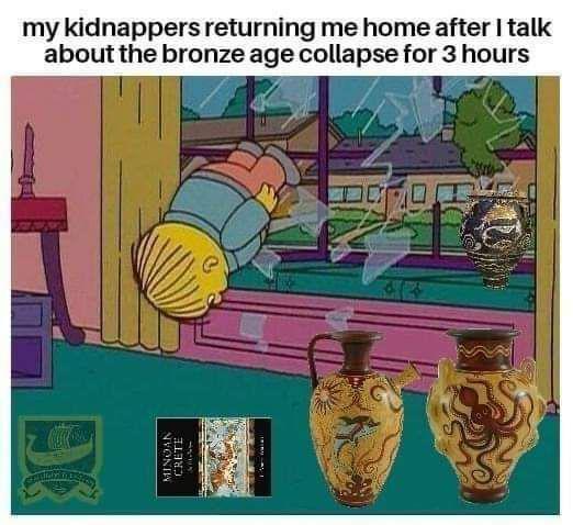my kidnappers returning me home after I talk about the bronze age collapse for 3 hours 9 MINOAN CRETE