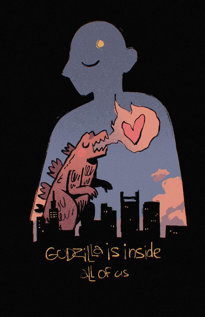 www www الله W W الله GODZILLA is inside 이 all of us