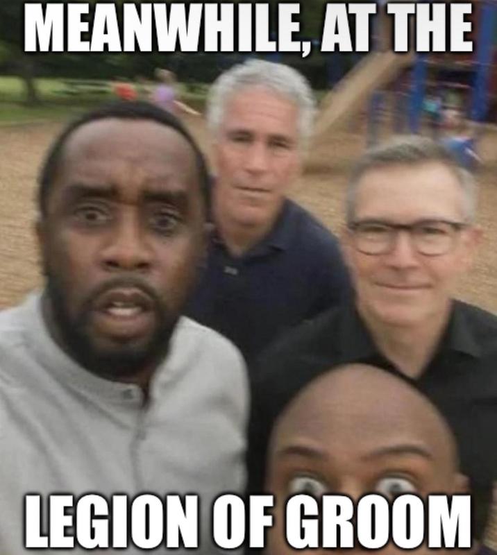 MEANWHILE, AT THE LEGION OF GROOM
