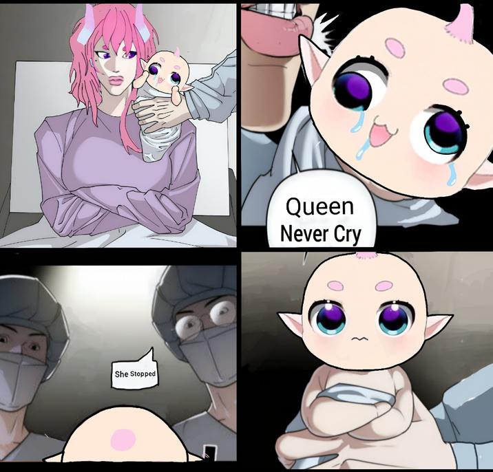 She Stopped Queen Never Cry