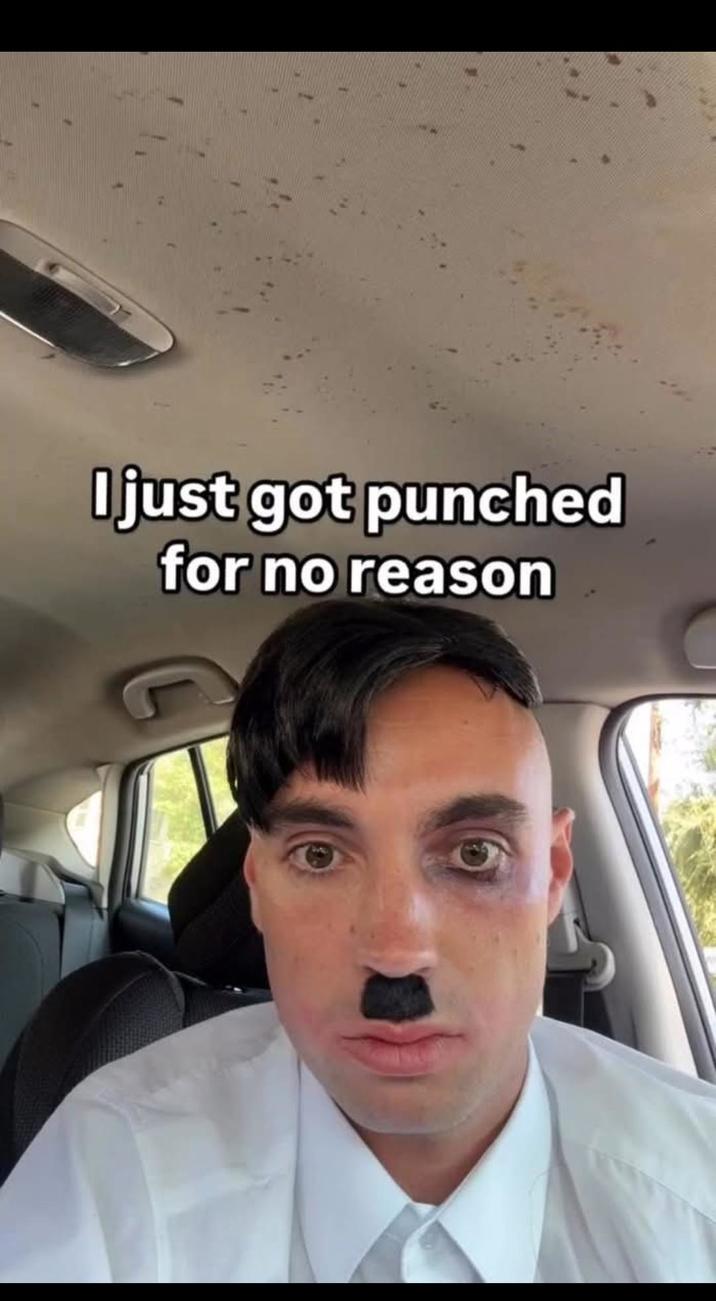 I just got punched for no reason