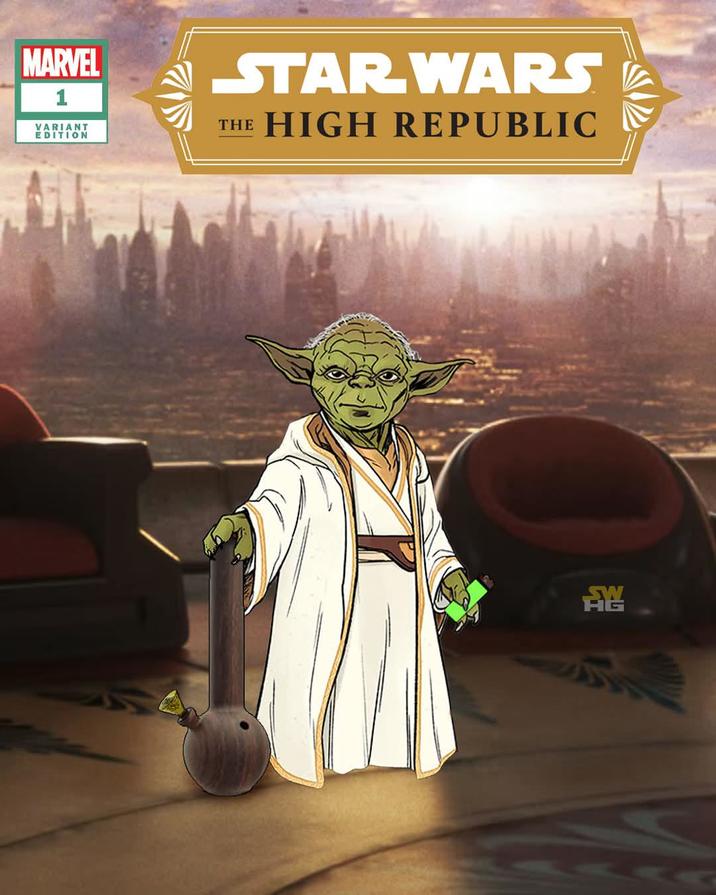 MARVEL 1 VARIANT EDITION STAR WARS THE HIGH REPUBLIC 龍