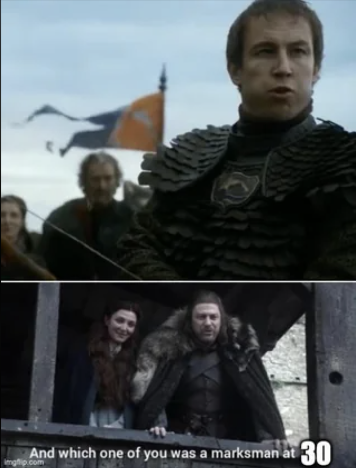 And which one of you was a marksman at 30 imgflip.com