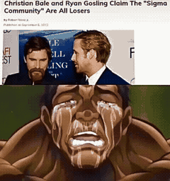 Christian Bale and Ryan Gosling Claim The "Sigma Community" Are All Losers 211 ST GE CLL LING F