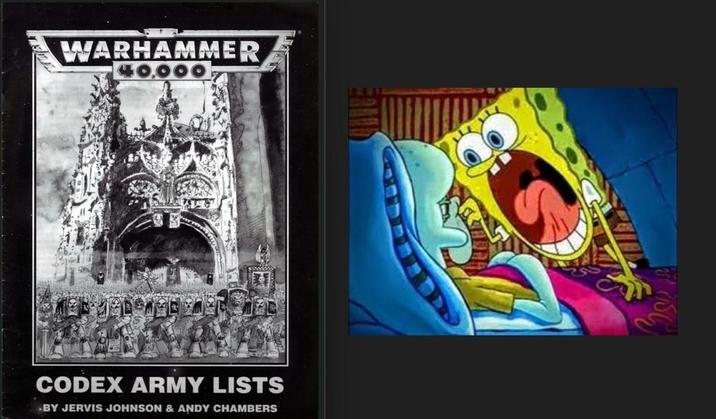 WARHAMMER 40.000 ERAND CODEX ARMY LISTS BY JERVIS JOHNSON & ANDY CHAMBERS