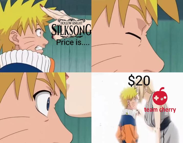 HOLLOW KNIGHT SILKSONG Price is.... $20 team cherry