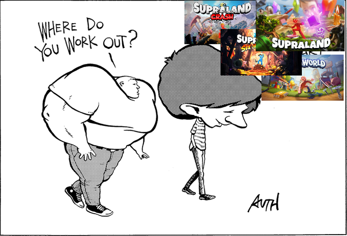 WHERE DO YOU WORK OUT? SUPRALAND SUPE SUPRALAND Six WORLD AUTH