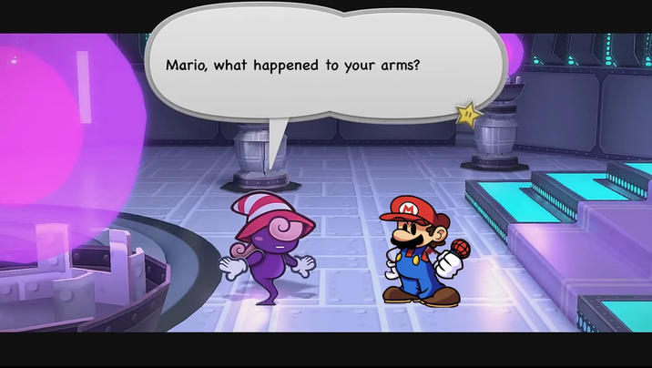 This is when Mario challenged Vivian to a rap battle but something went wrong
