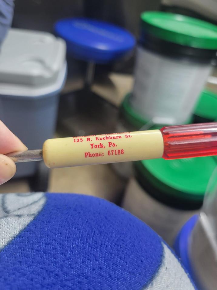 135 N. Rockburn St. York, Pa. Phone: 67108