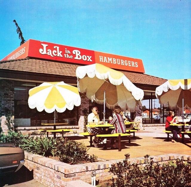 AMBURGERS Jack in Box HAMBURGERS