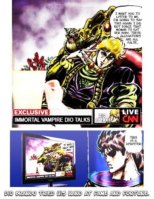 000 I WANT YOU TO LISTEN TO ME. I'M GOING TO SAY THIS AGAIN: I DID NOT FORCE THAT WOMAN TO EAT HER BABY. THESE ALLEGATIONS ARE ALL FALSE. EXCLUSIVE LIVE DIO IMMORTAL VAMPIRE DIO TALKS SPEAKS CAN IT WAS UGLY ANY -WAY EXCLUSIVE MMORTAL VAMPIRE DIO TALKS LIVE CAW THIS 15 A DISASTER DIO BRANDO TRIED HIS HAND AT FAME AND FORTUNE.