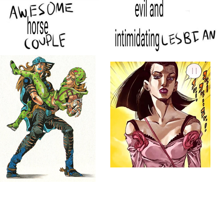 AWESOME horse COUPLE evil and intimidating LESBIAN ΑΝ