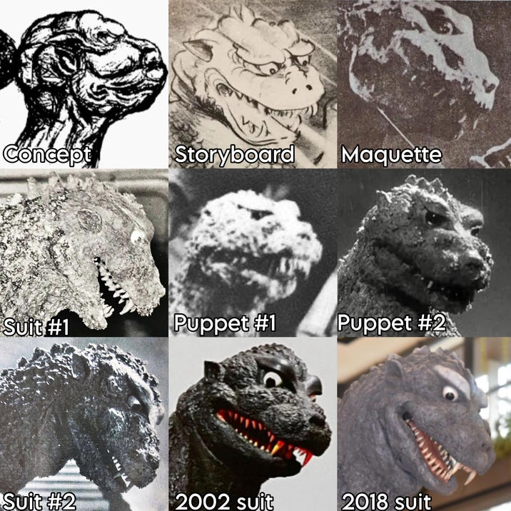 Concept Storyboard Maquette Suit #1 Puppet #1 Puppet #2 Suit #2 2002 suit 2018 suit