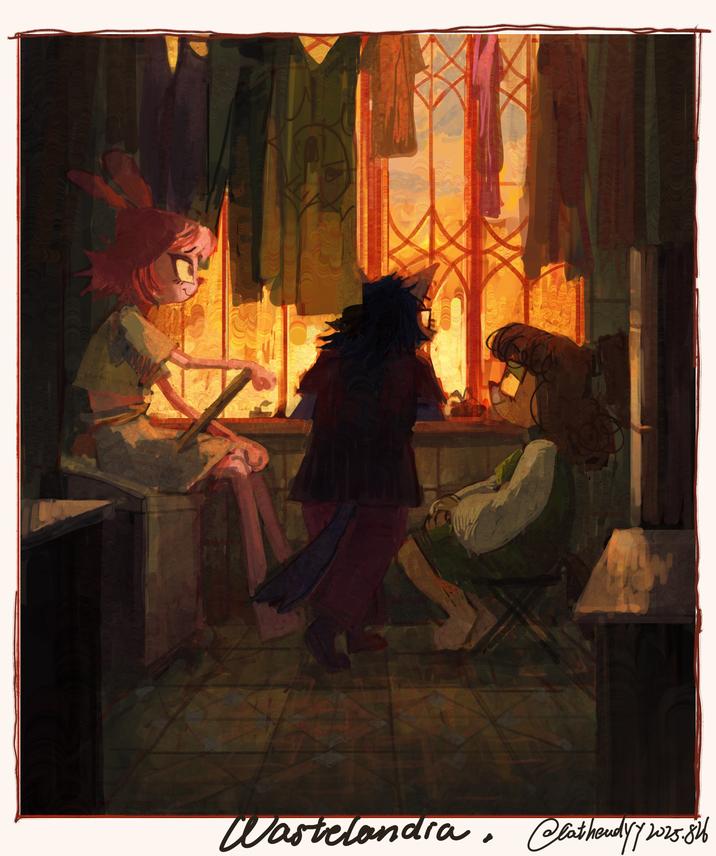 વેલું બ Wastelandra. @Eathendy/2025.816