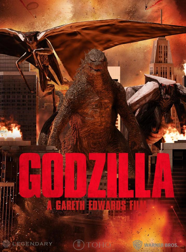 GODZILLA GARETH EDWARDS FILM LEGENDARY HOK CHA TOHO WB WARNER BROS.