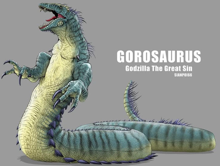GOROSAURUS Godzilla The Great Sin SIANPO166