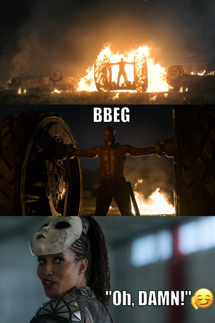 BBEG "Oh, DAMN!"