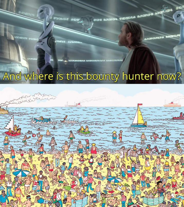 FXGGT HOT INHE ANGAN FOSHA &NINH EACH R SANGPARA NOGA And where is this bounty hunter now? www