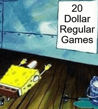 20 Dollar Regular Games