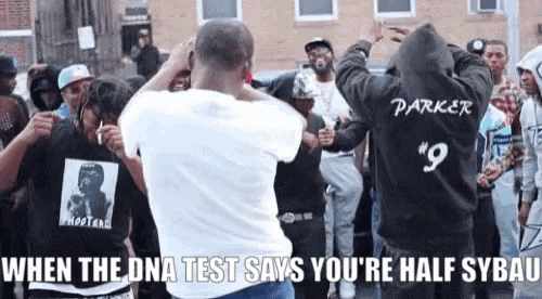 PHOOTER PARKER "9 WHEN THE DNA TEST SAYS YOU'RE HALF SYBAU